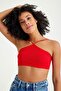 Ribbed Camisole Crop Body with Hose Detail - 6