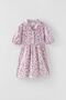 Girl's Floral Patterned Cotton Dress