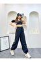 Women's Elastic Waist Parachute Pants