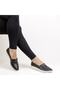 - Black Leather Women's Casual Shoes 104-3042-3627