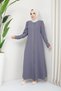 Women's Summer Hidden Zipper Honeycomb Fabric Hijab Topcoat - 4