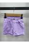 Girl's Elastic Waist Denim Jeans Shorts