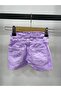 Girl's Elastic Waist Denim Jeans Shorts - 2