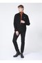 Shirt Collar Ribbed Black Men's T-Shirt W5A14A100_Corduroy Shirt - 2