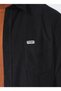 Shirt Collar Ribbed Black Men's T-Shirt W5A14A100_Corduroy Shirt - 5