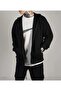 Unisex 2Ip Knitted Fabric Turan Union Reflector Print Oversize Cardigan - 4