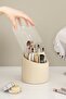 Aqua Makeup Cosmetic And Brush Holder Organizer Set of 2 Cream - 3
