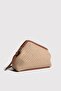 Tan Women's Jute Straw Clutch Bag - 3