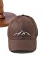 Mountain Pattern Basic Baseball Cap