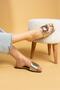 Stone Satin Slippers Buy 1 Size Small - 2
