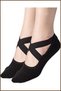 6-Piece Silicone Non-Slip Yoga Pilates Socks Women's Ballerina Socks 6 Pieces Black Socks - 2