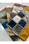 4 Pieces Patchwork Patchwork Velvet Lined Dowry Gift Prayer Rug