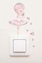 Pembe Sim Perisi Priz Sticker