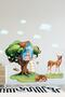 Gazelle Tree House Children's Playroom Wall Sticker Set - Sim781