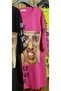 Dbkstore Unisex Adult/Youth Oversize Printed T-Shirt with Stone Embroidery Detail on the Front - 3