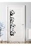 Cute Panda Design Door – Cabinet or Wall Sticker Set Simtasarım-477
