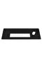 Black Genuine Leather Table Mat Gamer Mouse Pad Gamer Laptop Computer Table Mat 75X35 cm |   Hobart - 6