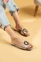 Stone Satin Slippers Buy 1 Size Small