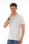 Men's Short Sleeve Cotton Round Collar Casual T-Shirt