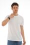 Men's Short Sleeve Cotton Round Collar Casual T-Shirt - 3