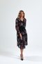 V-Legged Dress with Flowers on Them and Back Daily and Special Day Dress - 2