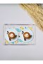 Plexiglass-Acrylic Spring Flowers Printed Decorative Presentation Tray Transparent Size 15cm*22.5cm - 3