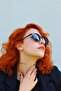 Lemon Black Retro Round Polarized Sunglasses - 2
