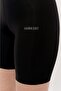 Women's High Waist, Slim-Looking, Non-marking Laser Cut Black Corset Shorts - 7