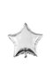 Silver Concept Age Concept Birthday Set Small Number + Star Foil + Balloon + Banner 4 Pieces - 4