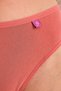 Cotton High Waist Brazilian Panties Single High Waist Brazilian Rose - 4