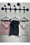 Girl's Cotton Thin Strap Undershirt and Panties 3-Piece Set - 3