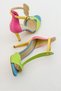 More Green Colored Matte 10 cm Women's Classic Heeled Shoes - 6