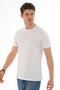 Men's Short Sleeve Cotton Round Collar Casual T-Shirt - 5
