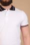 100% Cotton Pique Knit Polo Collar T-Shirt - 5