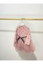 Heart Ribbed Tulle Dusty Rose Dress - 2