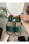 Not Affected by Water Plastic Straw Slippers Non-Slip Sole Beach Pool Coast Bathroom Balcony Slippers - 3