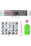 Hi Stone 5d Diamond Bead Stone Processing Mosaic Tapestry Kit 30x30cm Ms20384 - 4