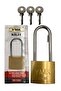Ymk Hooked Padlock Long Yellow 32 Mm 1 Pack (6 Pieces) - 7