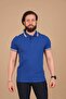 100% Cotton Pique Knitted Men's Polo Collar T-Shirt - 4