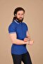 100% Cotton Pique Knitted Men's Polo Collar T-Shirt - 7