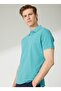 Polo Neck Petrol Men's T-shirt 4a9000000001