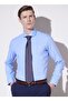 Slim Fit Italian Collar Blue Men's Shirt Bbsp23Msh050 - 2