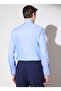 Slim Fit Italian Collar Blue Men's Shirt Bbsp23Msh050 - 7