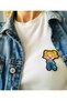 Iron-on Woven Crest - Patch - Patch Cheerful Kids Set of 4 Iron-on Motif - 2