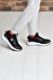 Women's Black White Comfortable Walking Running Shoes Mesh Lightweight Anti-Slip Sole Orthopedic Sneaker - 3