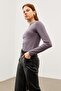 Women's Gray Crew Neck Body - 4
