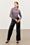 Women's Gray Crew Neck Body - 5