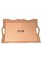 T706 No 3 Small V Tray , Unpainted Raw Wooden Mdf Tray