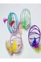 6 Cm Cat Dog Play Ball - Caged and Colorful Mouse - 3