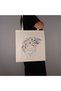 Cloth Bag Floral Hair Woman Printed - 3